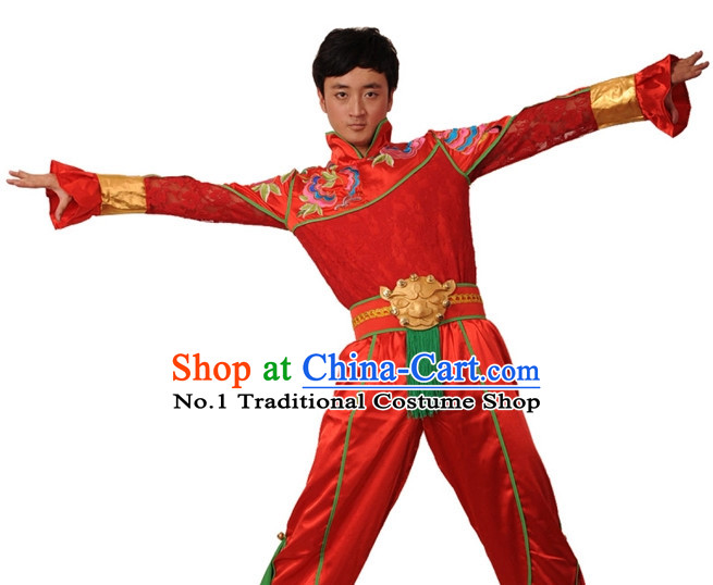 China Shop Chinese Classical Dance Costumes Ballerina Costume Men Dancewear