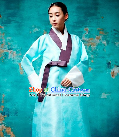 Korean Ancient Costumes Hanboks Complete Set