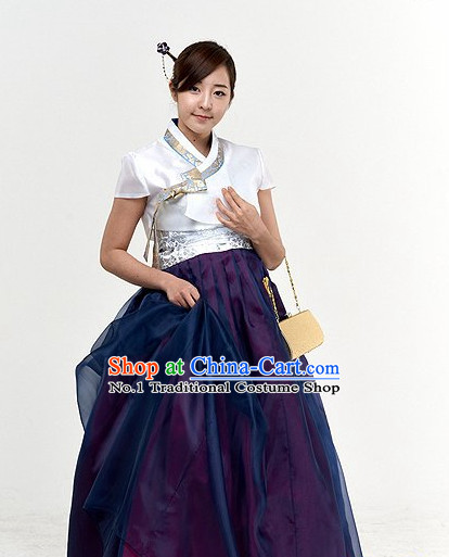 Korean Traditional Evening Dresses Evening Dress Long Evening Gowns Modernized Hanboks