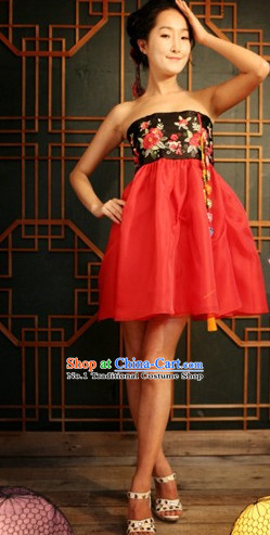 Top Korean Modernized Hanbokl Dress Complete Set for Women