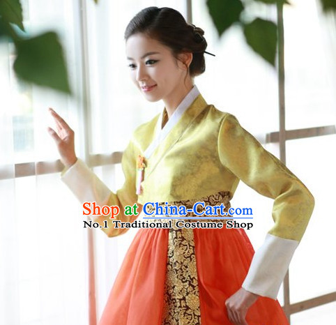 Top Korean Ladies Official Reception Clothing Complete Set