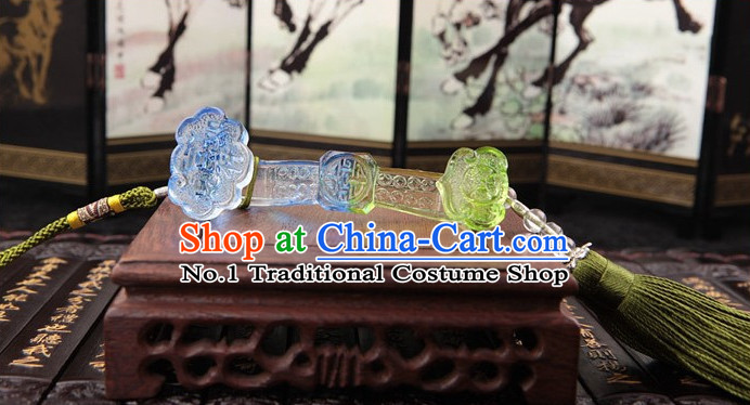Chinese Hanfu Royal Jade Wearing Belt Accessories