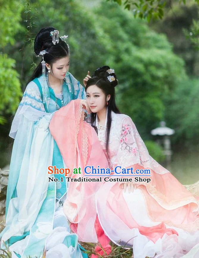 Chinese hanfu ancient costumes cosplay princess empress clothing outfit