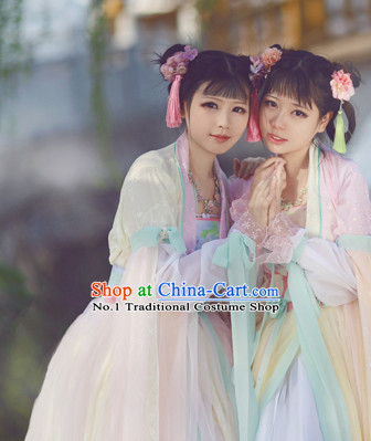 Chinese Lady Hanfu Cosplay Halloween Costumes Carnival Costumes for Women