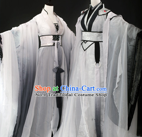 Chinese Classical Teacher Costumes 2 Sets