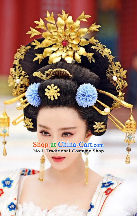Tang Dynasty Style Chinese Empress Hair Accessories Hair Extension