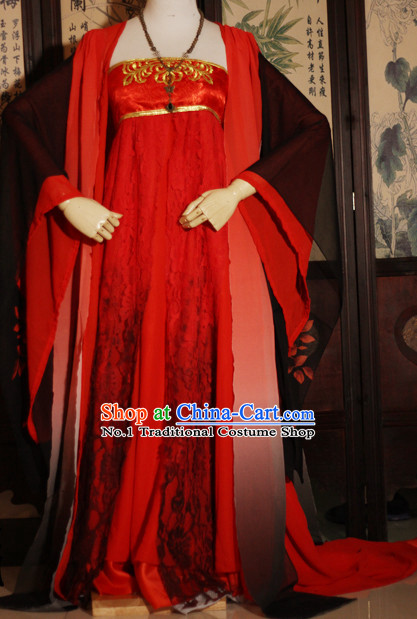 Chinese costumes halloween costume empress emperor hanfu outfit suit