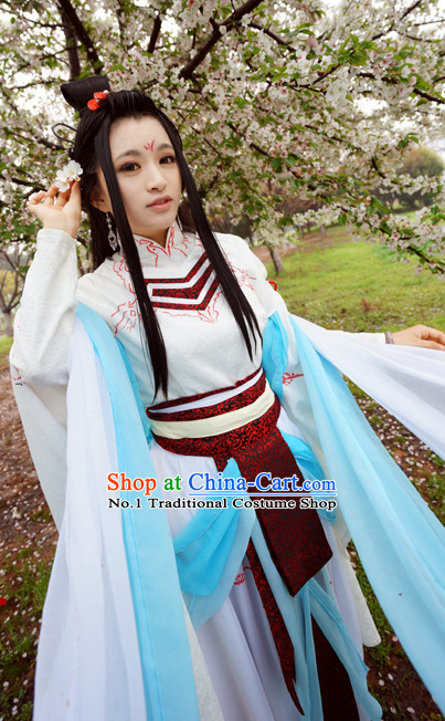 Chinese Costume Asian Fashion China Civilization Swordwoman Carnival Costumes for Women