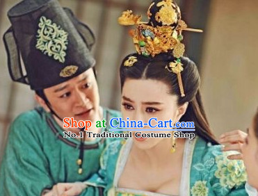 Chinese Traditional Empress Hair Accessories and Jewelry