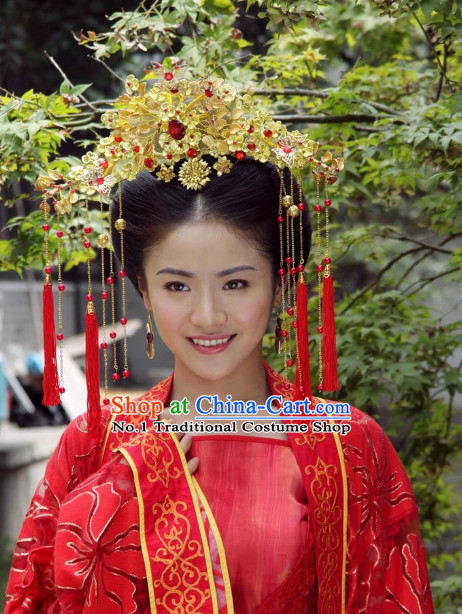 Chinese Traditional Phoenix Coronet Hair Accessories Jewelry