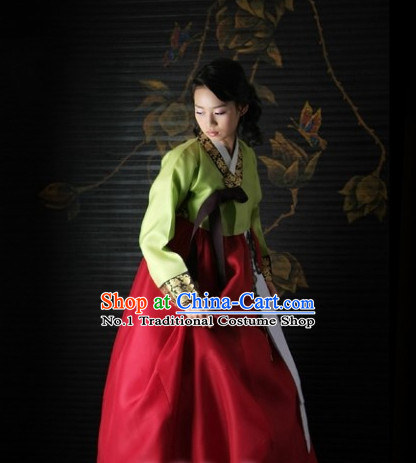 Korean Traditional Hanbok Formal Dresses Special Occasion Dresses for Girls