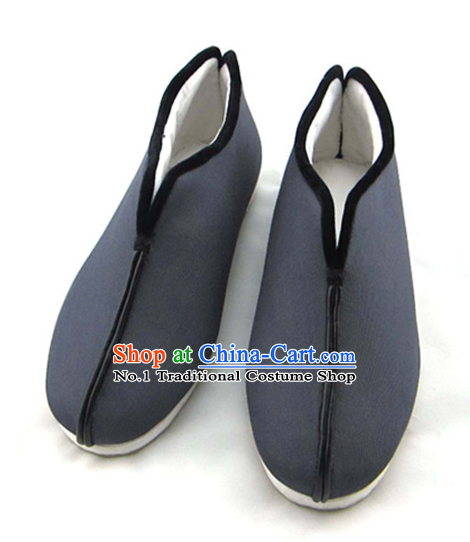 Handmade Chinese Traditional Leather Winter Shoes online Shopping Footwear