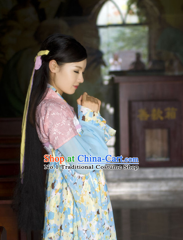 Asian Fashion online Oriental Dresses Chinese Hanfu Plus Size Wholesale Dresses Complete Set