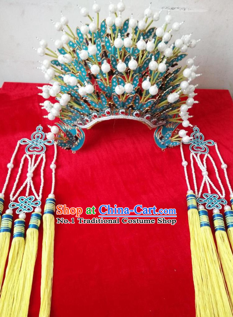 Oriental Chinese Traditional Phoenix Coronet Hat