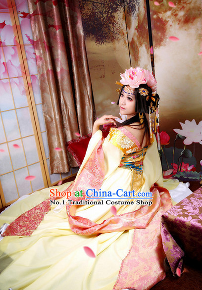 Chinese costumes costume asian fashion oriental clothing wig clothes traditional