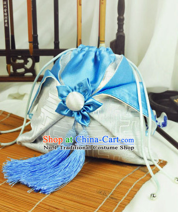 Chinese Hanfu Accessories Traditional Handmade Designer Hand Bags Handbags