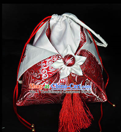 Asian Fashion Chinese Classic Hanfu Accessories Traditional Handmade Designer Hand Bags