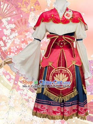 Asian Chinese Fashion Princess Plus Size Custom Made Halloween Costumes Cosplay Costumes