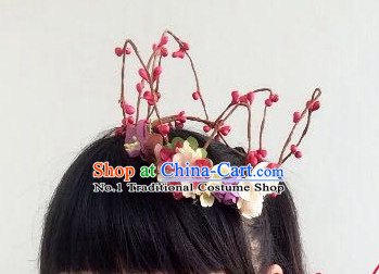 Custom Made Designer Flower Handmade Hair Fascinators Hair Slides Headpieces Hair Ornaments Set