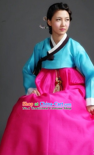 Korean Traditional Dress Hanbok Formal Dresses Special Occasion Dresses for Girls