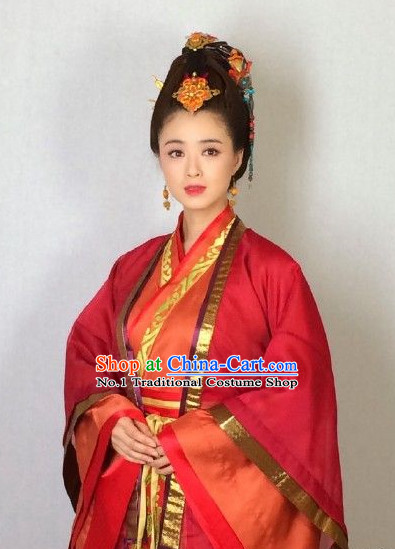 Chinese costumes hanfu costume Chinese traditional dress clothing clothes outfits