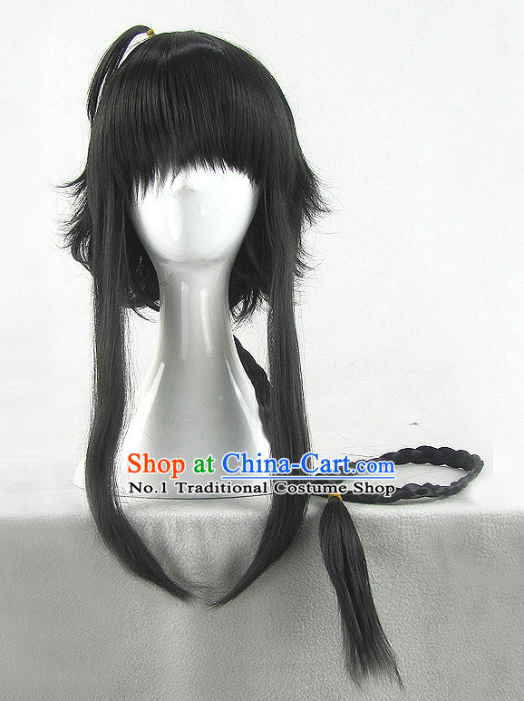 Asian Chinese Cosplay Traditional Wigs Chinese Ancient Costume Wig