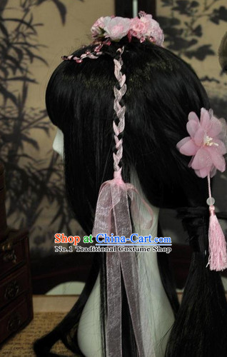 Chinese Classic Princess Wig and Hair Accessories Complete Set