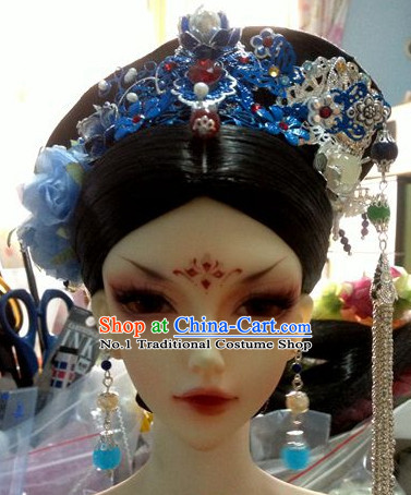 Traditional Chinese Female Empress Hair Accessories Headbands