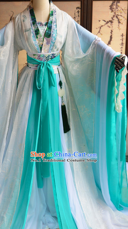 Chinese Traditinoal Princess Costumes Complete Set