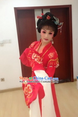 Chinese Shaosing Opera Water Sleeve Hua Dan Costumes
