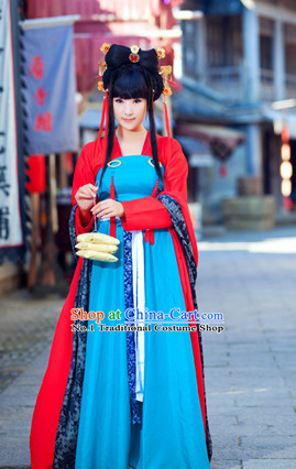 Chinese costumes Chinese ancient clothing costume hanfu