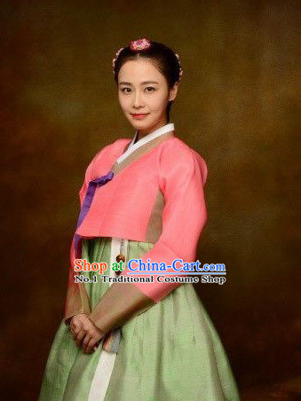 Korean Ancient Female Costumes Complete Set