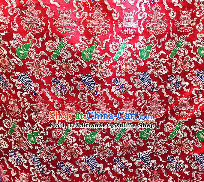 Chinese Traditional Tibetan Style Auspicious Brocade