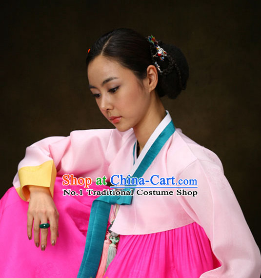 Traditional Korean National Costumes Complete Set for Women