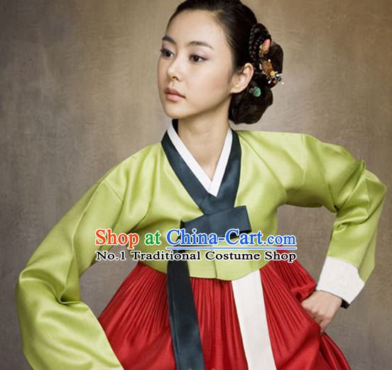 Traditional Korean National Costumes Complete Set for Women