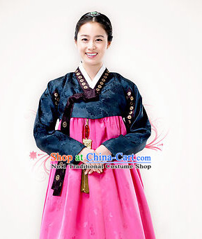 Korean Female National Dress Costumes Traditional Costumes Korean Style Fashion