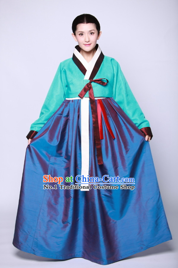 Korean National Costumes Traditional Costumes Korean Style Fashion