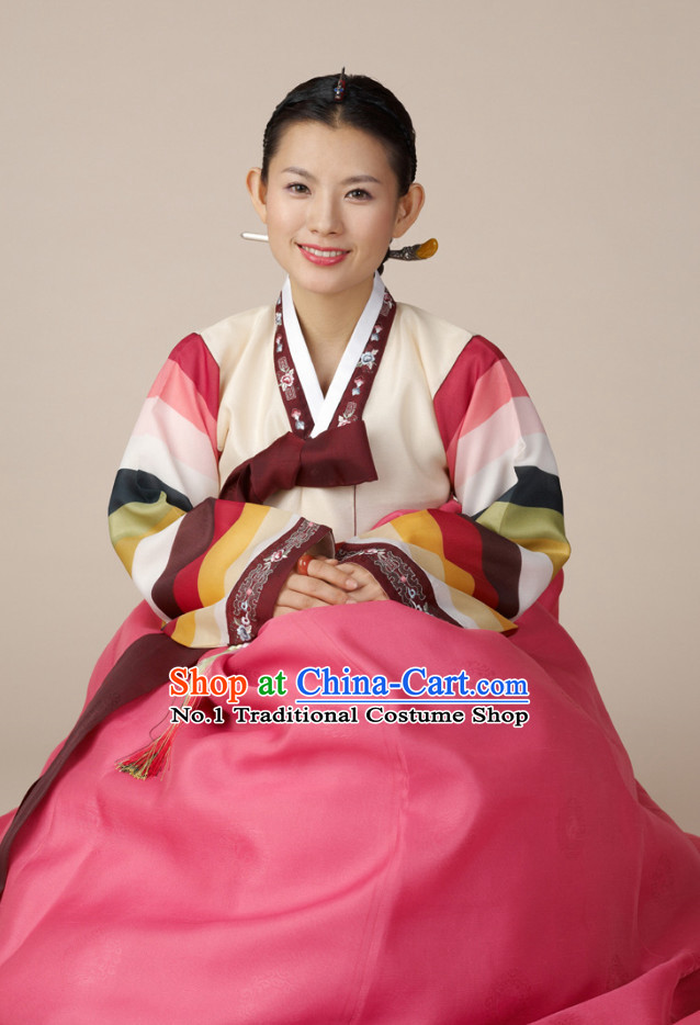 Korean Woman National Costumes Traditional Costumes Hanbok Korea Dress online Shopping