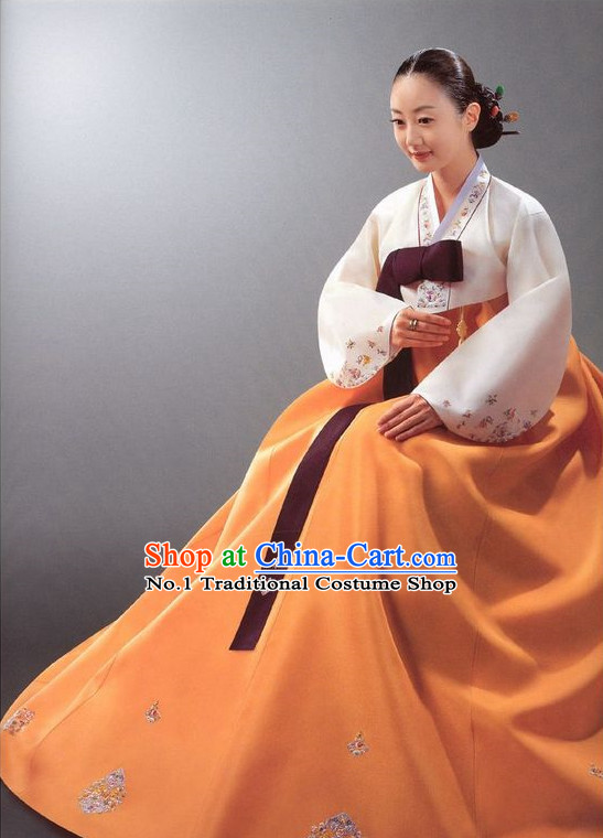 Korean Woman National Costumes Traditional Costumes Hanbok Korea Dresses online Shopping