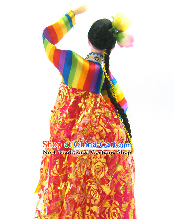 South Korean Traditional Dress Dancing Costumes dancing Costume headwear