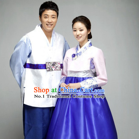 Korean Traditional Family Clothing 2 Sets