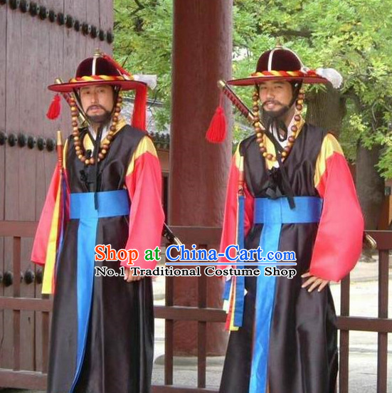 Korean Bodyguard Costumes National Dress Costumes online Clothes Shopping Complete Set for Men