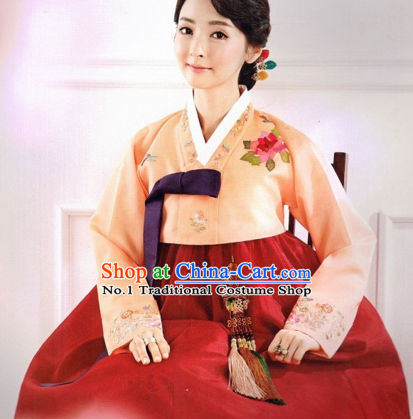 Korean Traditional Clothing Fashion online Hanbok Costumes Dresses for Women