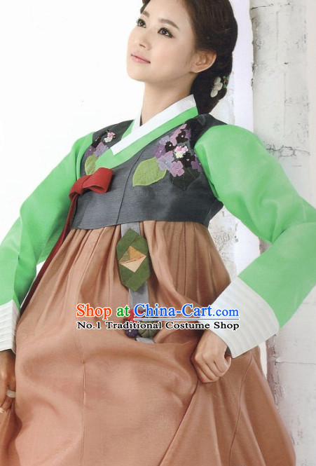 Korean Woman Traditional Clothes Hanbok Dress Shopping Free Delivery Worldwide