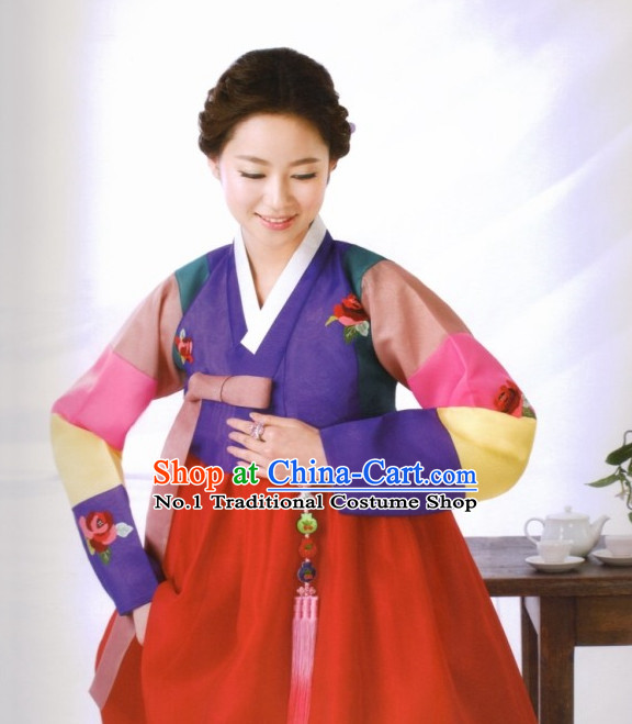 Korean Mother National Costumes Traditional Hanbok Clothes online Shopping for Women