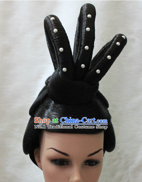 Chinese Classical Black Women Wigs