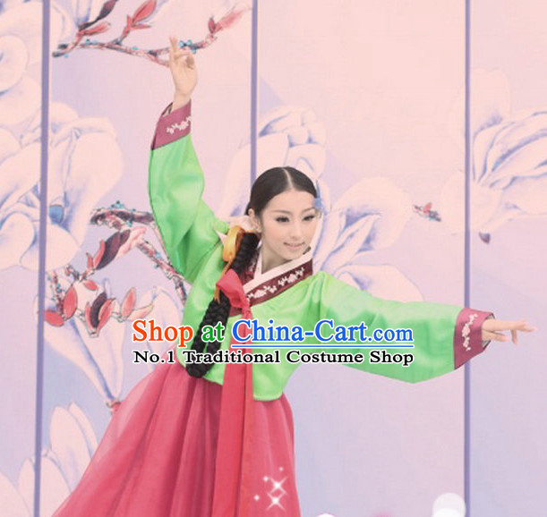 Korean Traditional Dancing Costumes for Girls