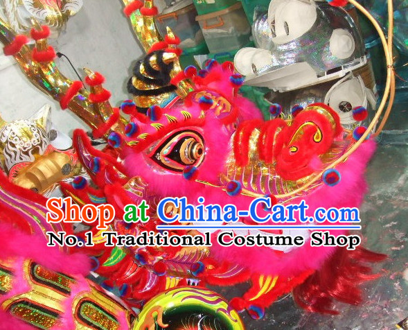 Handmade Lotus Ancient Style Dragon Costumes Complete Set for Adults