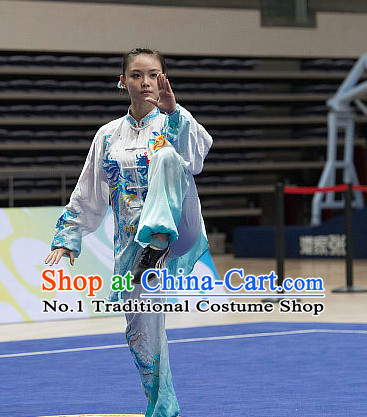 Top Tai Chi Costumes Taijiquan Costume Aikido Chikung Tichi Uniforms Quigong Uniform Thaichi Martial Art Qi Gong Combat Clothing Competition Uniforms for Men