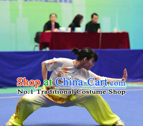 Top Chinese Eagle Claw Boxing or Eagle Claw Fist Uniforms Kung Fu Costumes Martial Arts Suits Competition Uniform